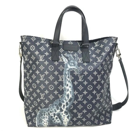 LOUIS VUITTON M54127 Monogram Savannah Jake and Dinos Chapman 2WAY Tote Bag - Picture 1 of 15